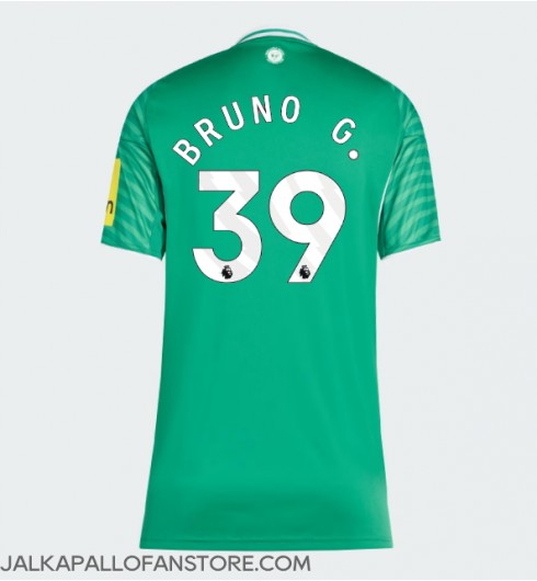 Newcastle United Bruno Guimaraes #39 Vieraspaita Naisten 2025-26 Lyhythihainen Newcastle United Bruno Guimaraes #39 Vieraspaita Naisten 2025-26 Lyhythihainen